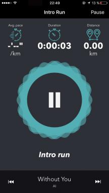 Weav Run for iOS - a musical application that adapts to the running rhythm