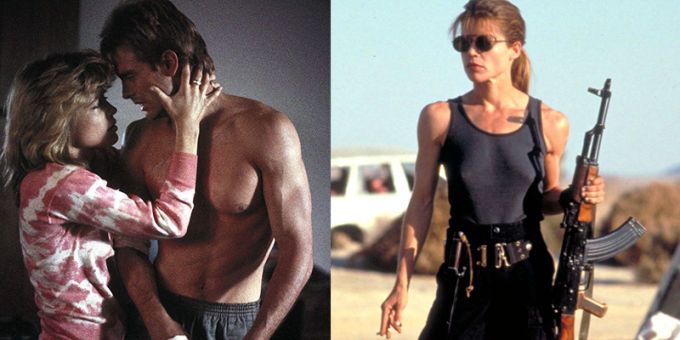 Films about strong women: Weak and strong Sarah Connor