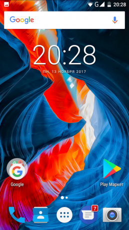 Ulefone Mix. Desktop