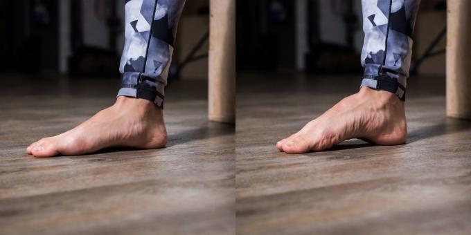 Exercises for flat feet: Combining three points