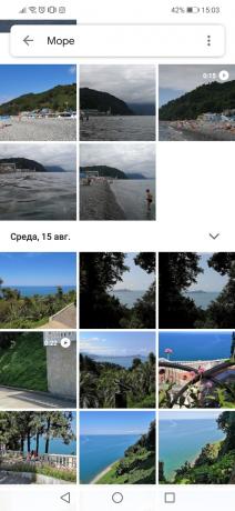 Google Photos: Smart search