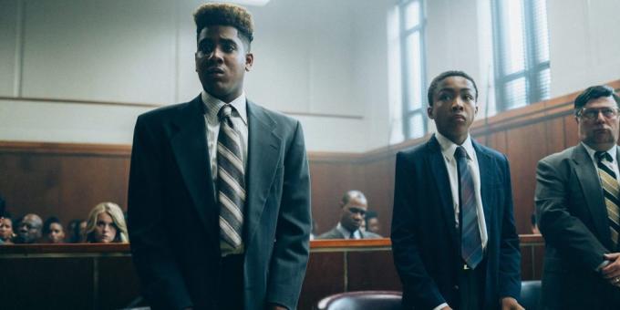 The series "When they see us" (Netflix)