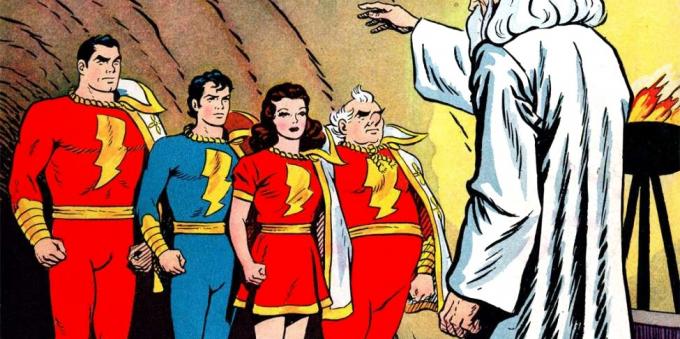 "Shazam!": Who helps the hero