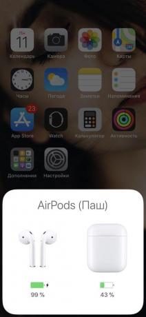AirPods: cover charge and headphone