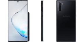 Features Galaxy Note 10 to the announcement declassified