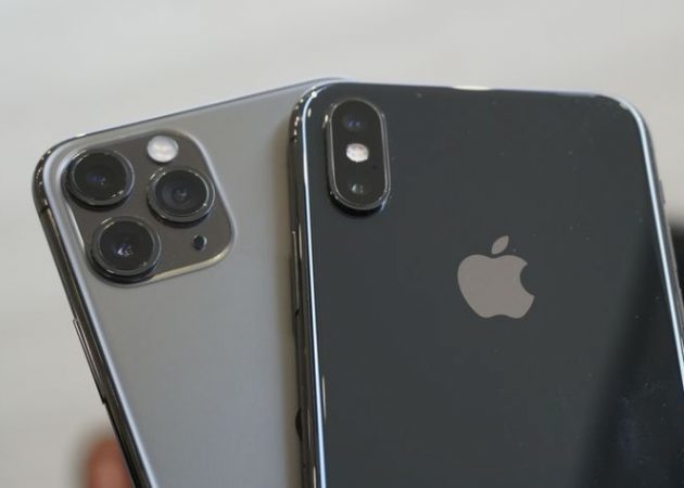 iPhone the X and the iPhone Pro 11