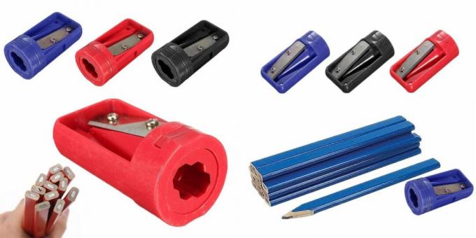 carpentry tools: pencil sharpener