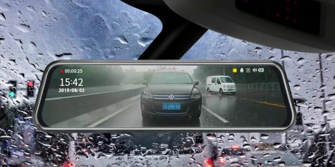 Electronic rearview mirror