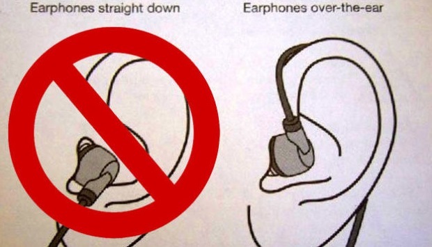 How to wear headphones