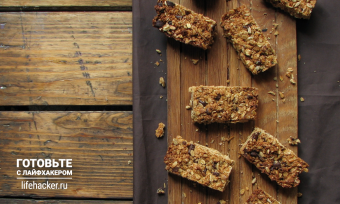The best recipes of 2015: Cumulative bars for snacking