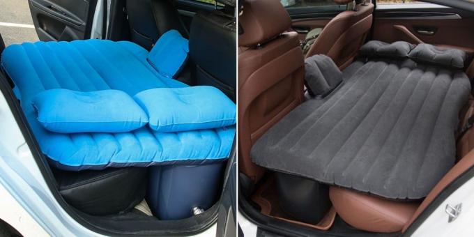 What to take along for the ride: a mattress for the passenger compartment