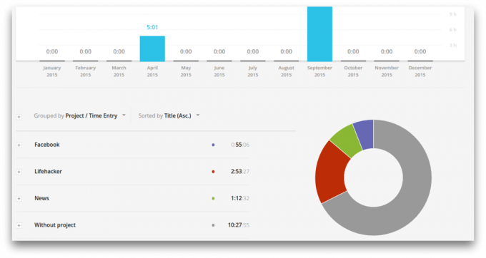 toggl report