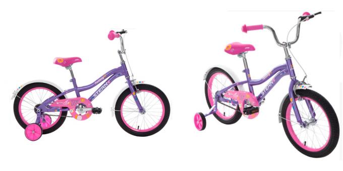 Children's bicycle for girls