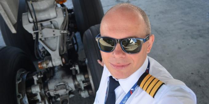 Andrew Gromozdin pilot "Boeing"