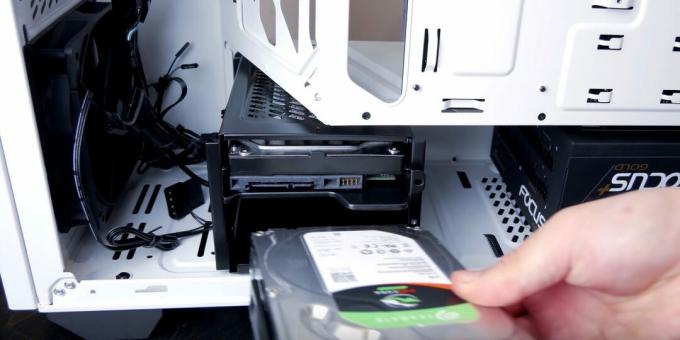 How to assemble a computer yourself: install drives