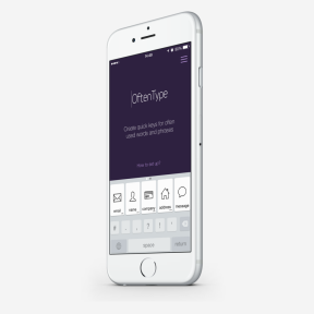 OftenType: fill in the registration form with the iPhone for a few seconds