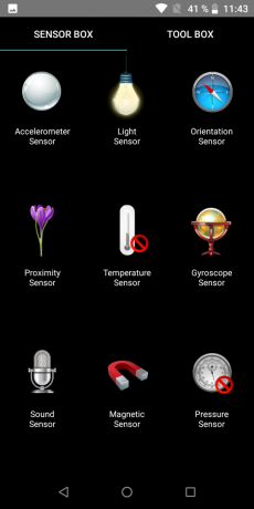 Ulefone Power 5. sensors