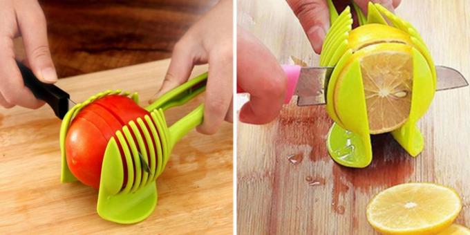 Nippers for cutting vegetables and fruits
