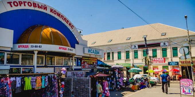 Market "Big Isady" in Astrakhan