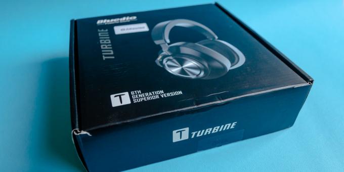 Wireless Headphones Bluedio Turbine T6S: Box