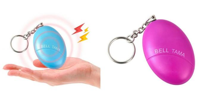 Self-defense keychain