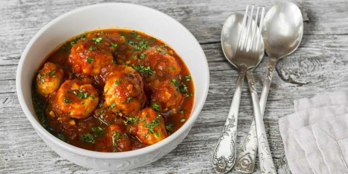 Italian turkey meatballs