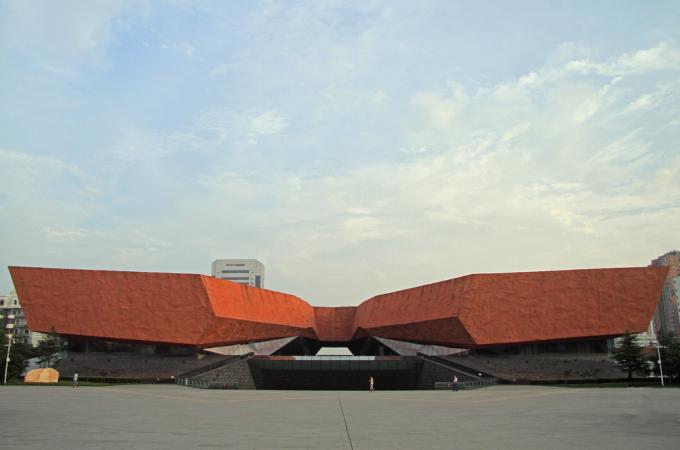 Chinese architecture: Museum of the revolution in Wuhan