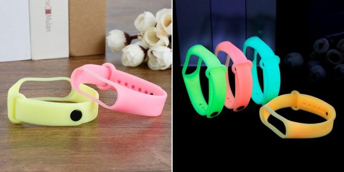 Luminescent strap for Xiaomi Mi Band 4