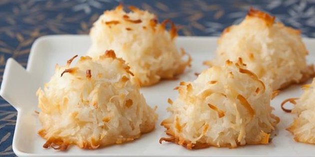 Recipes tasty cookies: Classical coconut cookies