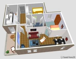 SweetHome3D - assistant novice designer