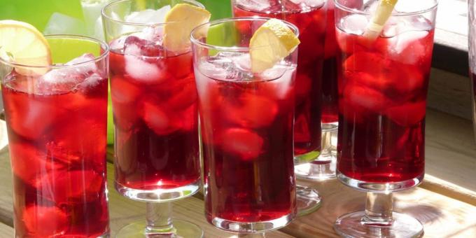 fruit tea: Hibiscus