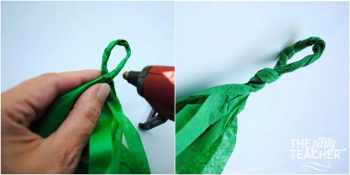How to make Christmas garlands of paper with his own hands