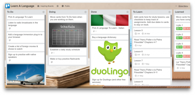 Education in Trello