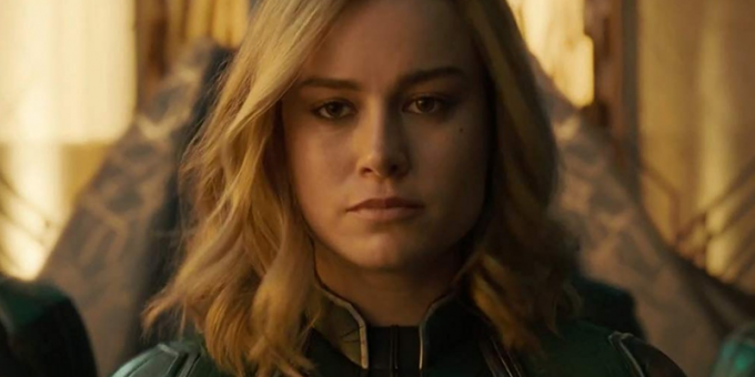 Films about strong women: Captain Marvel