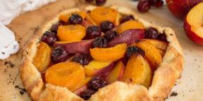 Loose biscuit with fruits and berries