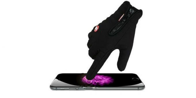 Gloves for touch screens