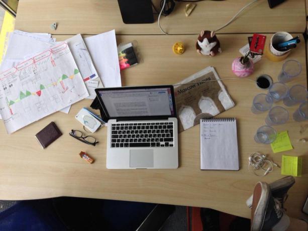 Natalia Sturza, UX-analyst workplace Modulbank