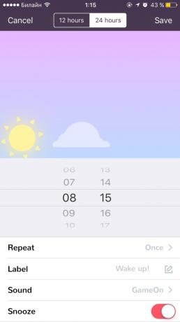Toonie Alarm - alarm clock for iOS