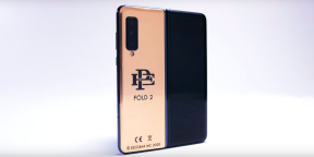 Foldable smartphone from brother Pablo Escobar - just Galaxy Fold in gold film