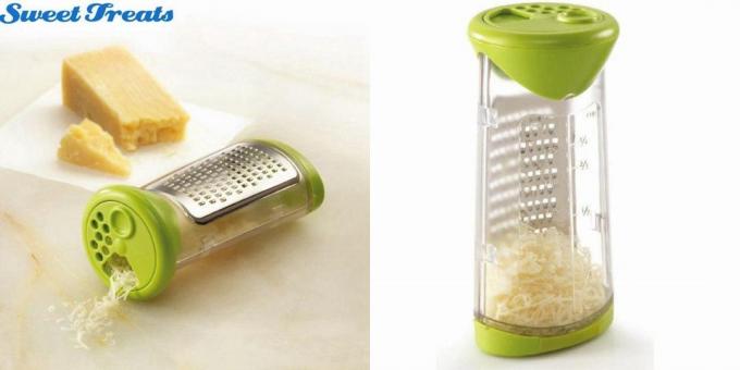 Grater with container