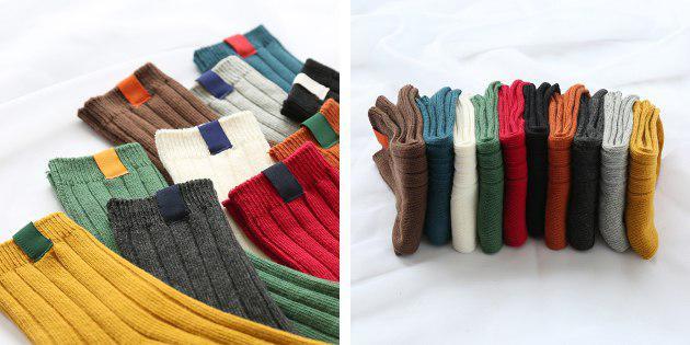 colored socks