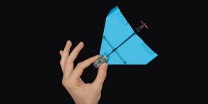 Thing of the day: Power Dart - paper airplane, controlled from your smartphone