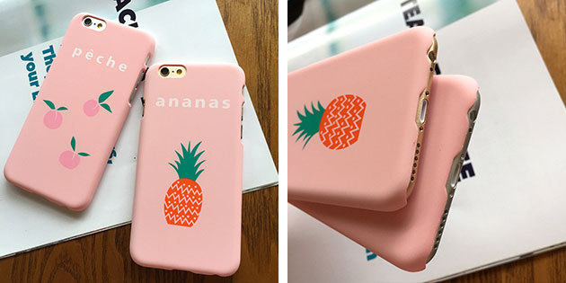 Case for iPhone with pineapple