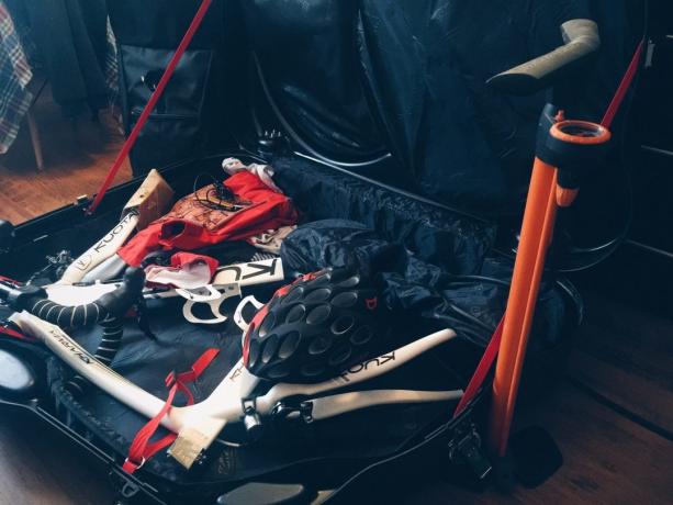Bike in a suitcase