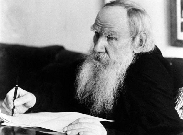 Leo Tolstoy, Russian writer and thinker