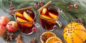 5 recipes for non-alcoholic mulled wine, which is not inferior to the usual
