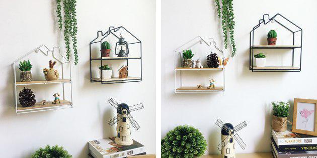 Notebook backpack. Shelf-houses