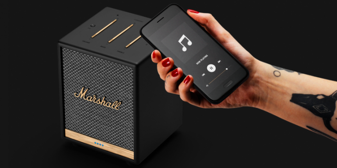 Marshall unveils Uxbridge Voice smart speaker with voice assistant