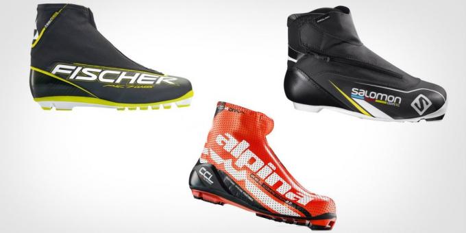 How to choose skis and equipment: classic shoes