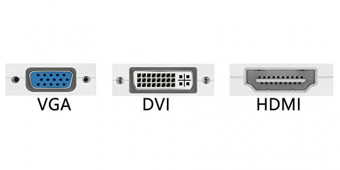 How to connect your computer to a TV via cable: types of ports